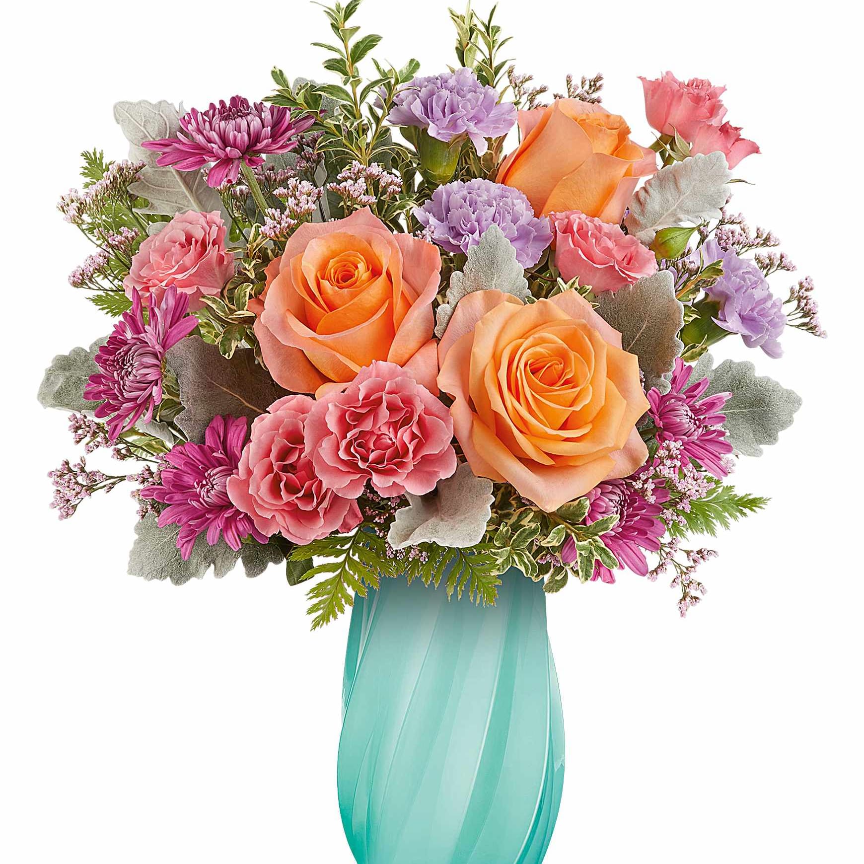Blue Radiance Flower Bouquet