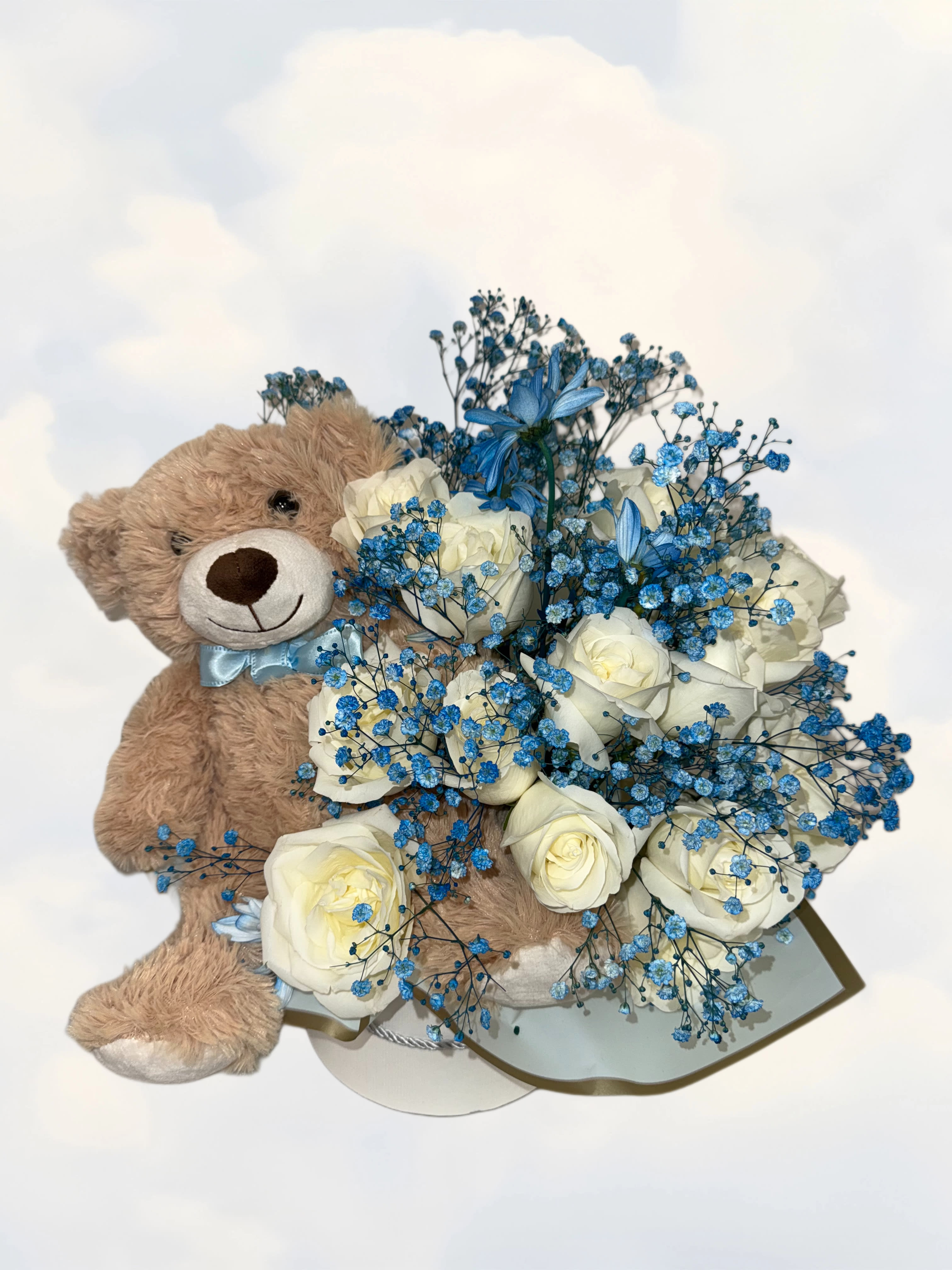 BABY BOY Flower Bouquet