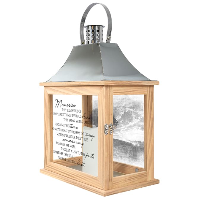 Memories Remind Us Memorial Lantern