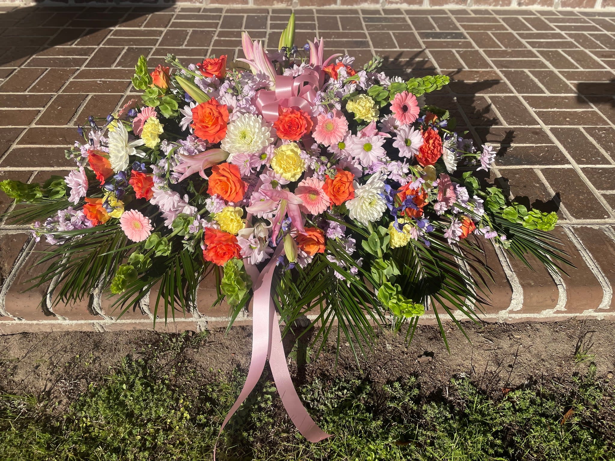 Full Color Casket Spray