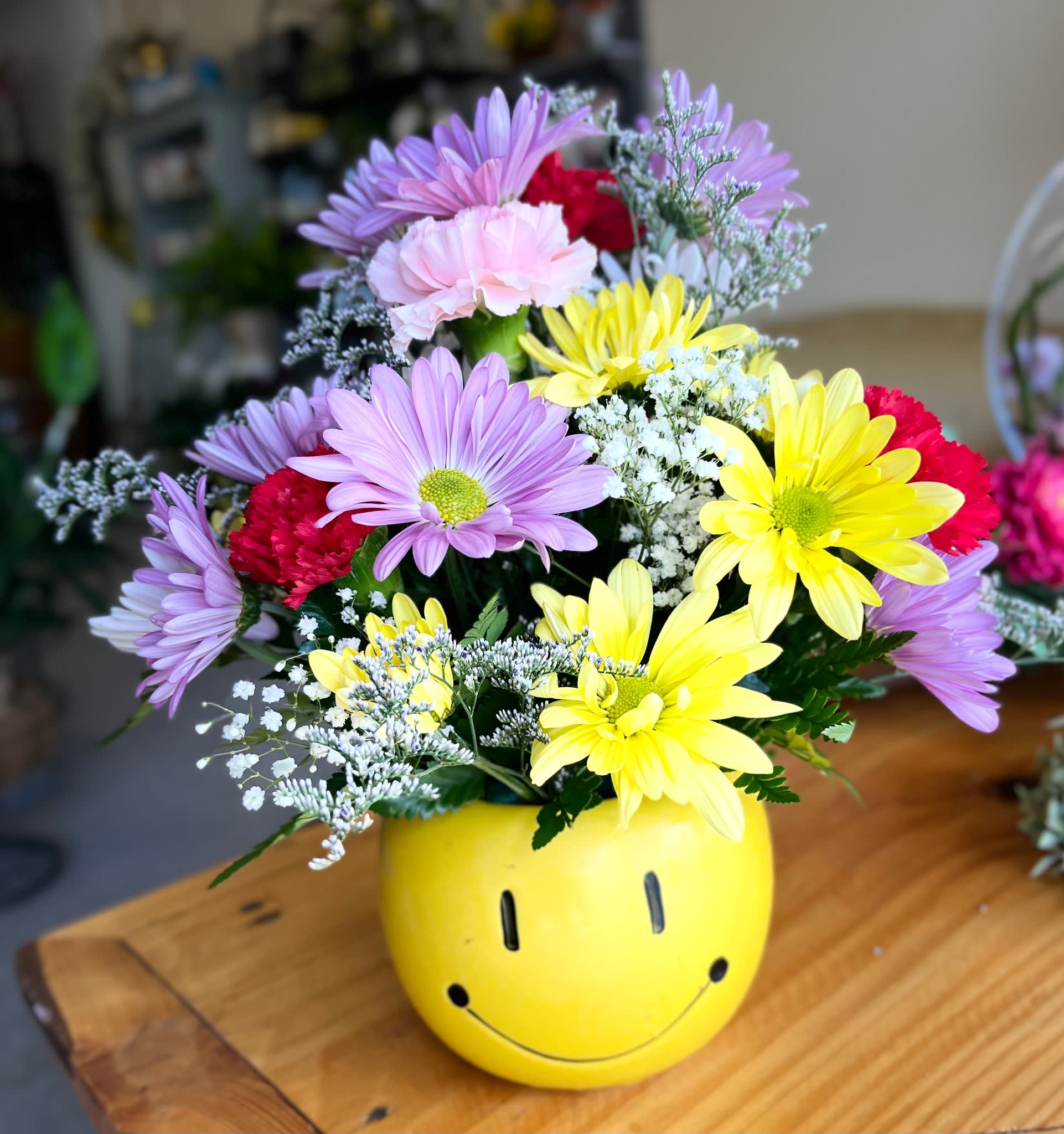 The Best Day Ever Bowl Flower Bouquet