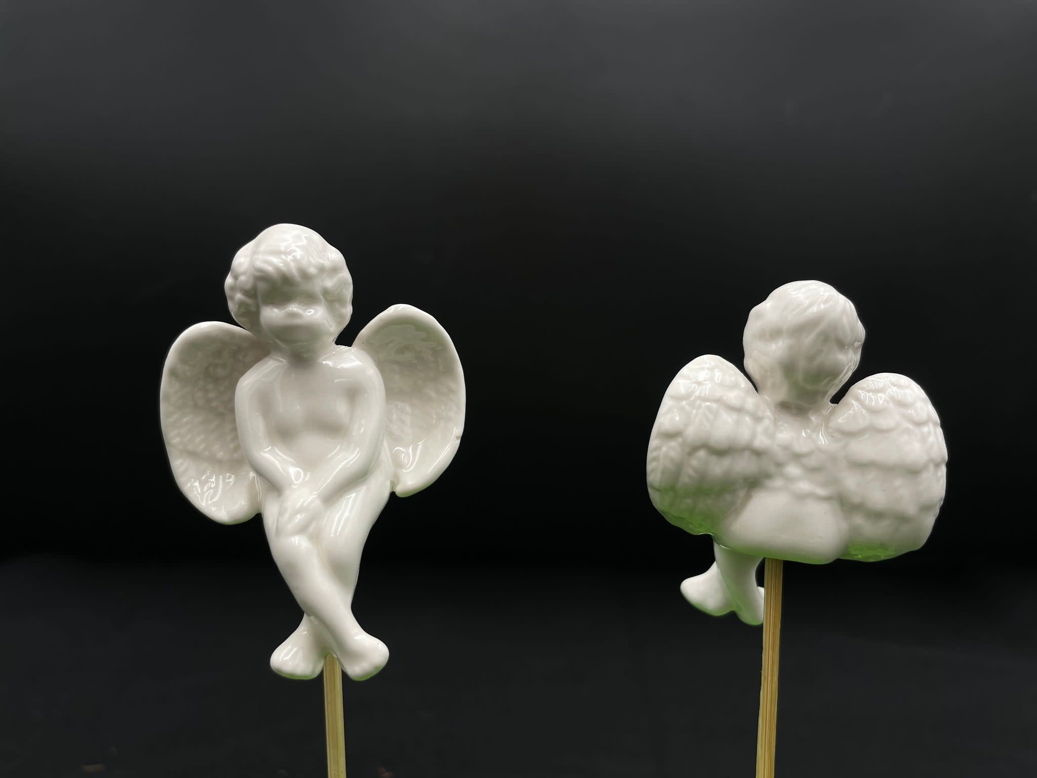 Sitting Cherub Pick - Can be added to any Arrangement