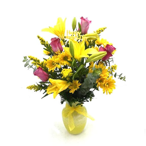 Bursts of Yellow Flower Bouquet