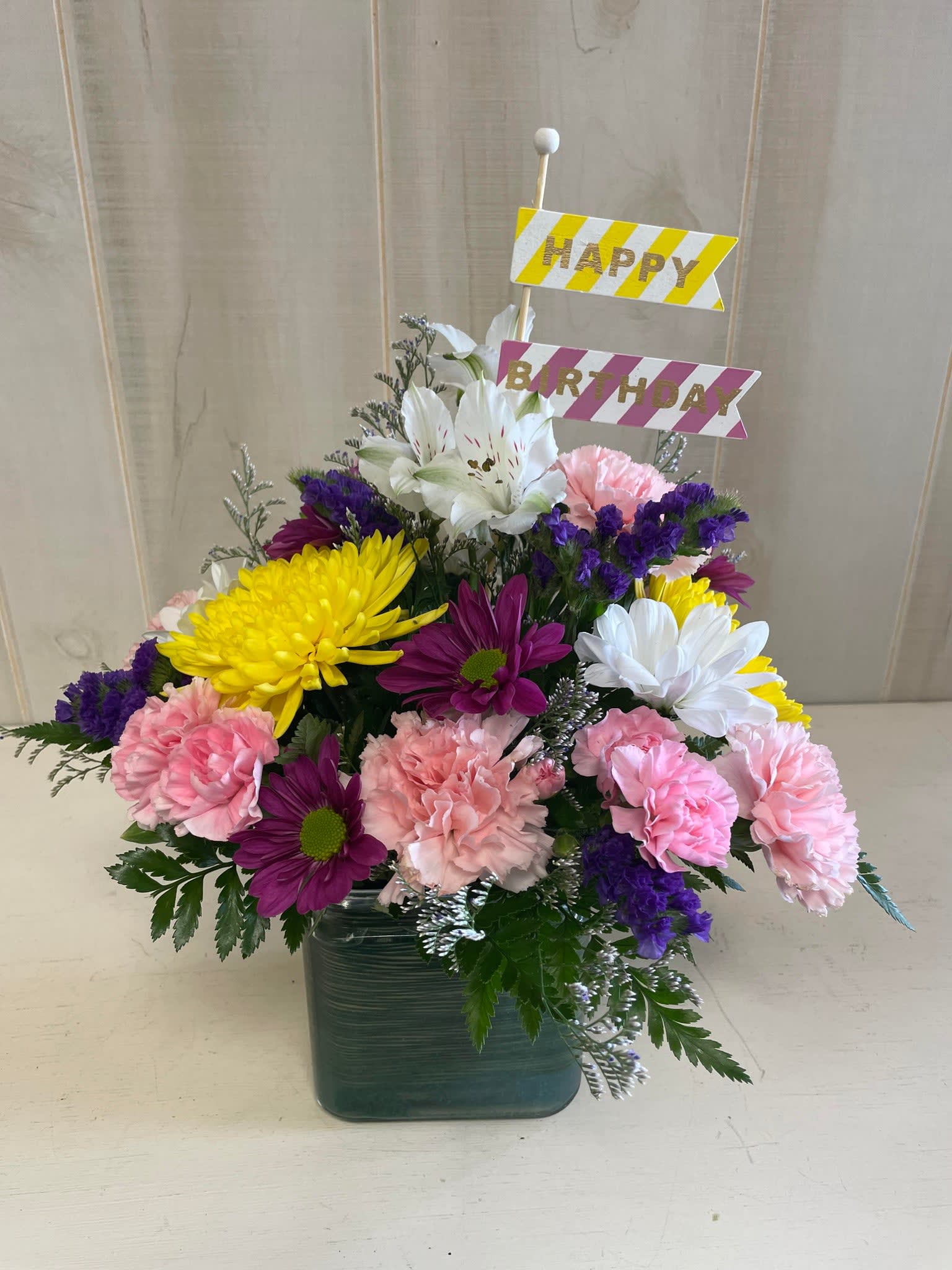 Bright Beautiful Birthday Flower Bouquet