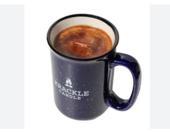 Krackle Candle in Mug (Cabin Scents)