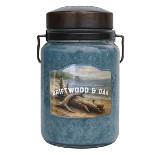 McCall's Jar Candle (Driftwood & Oak scent)