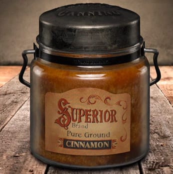 McCall's Medium Jar Candle (Pure Ground Cinnamon scent)
