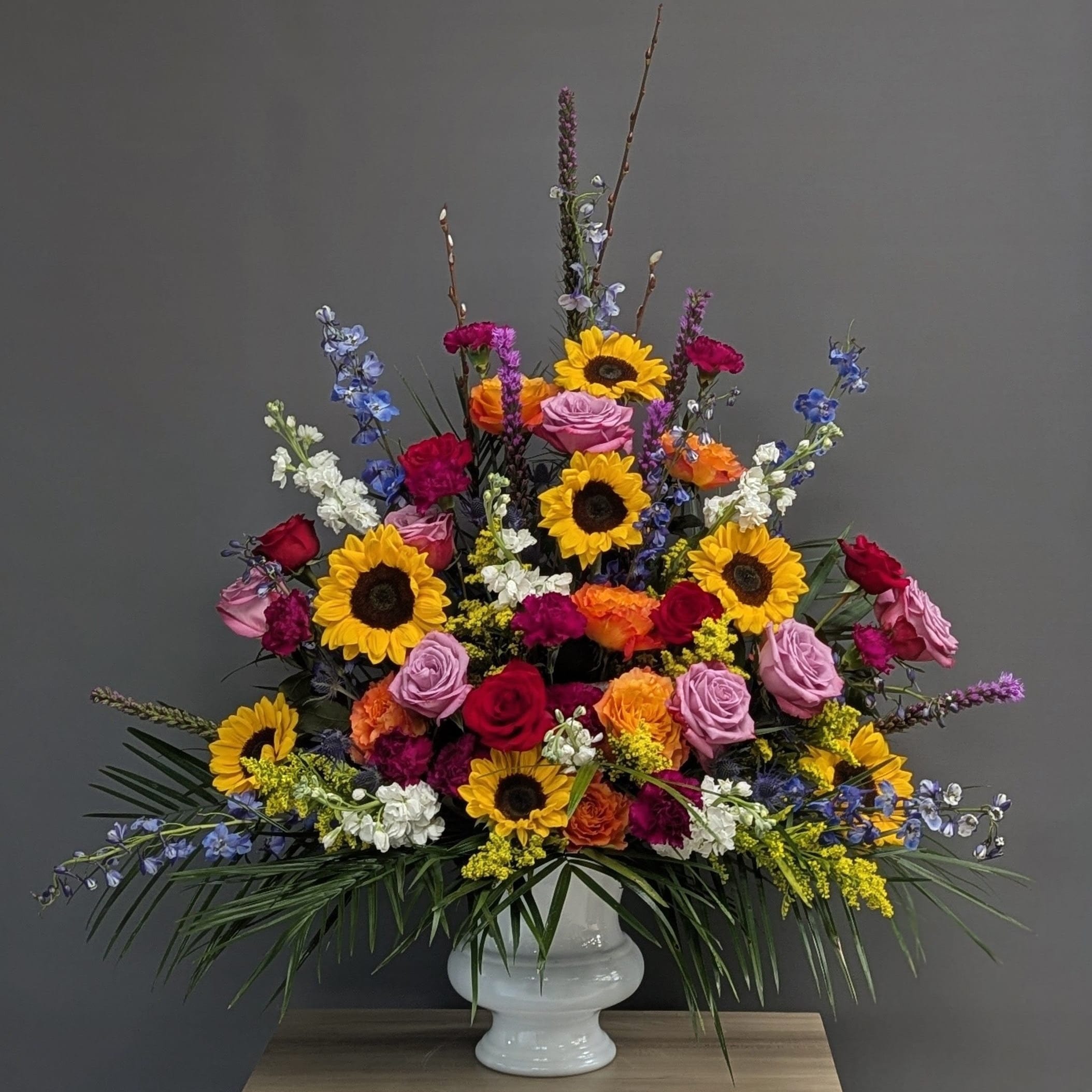 Radiant Meadow Vase Tribute