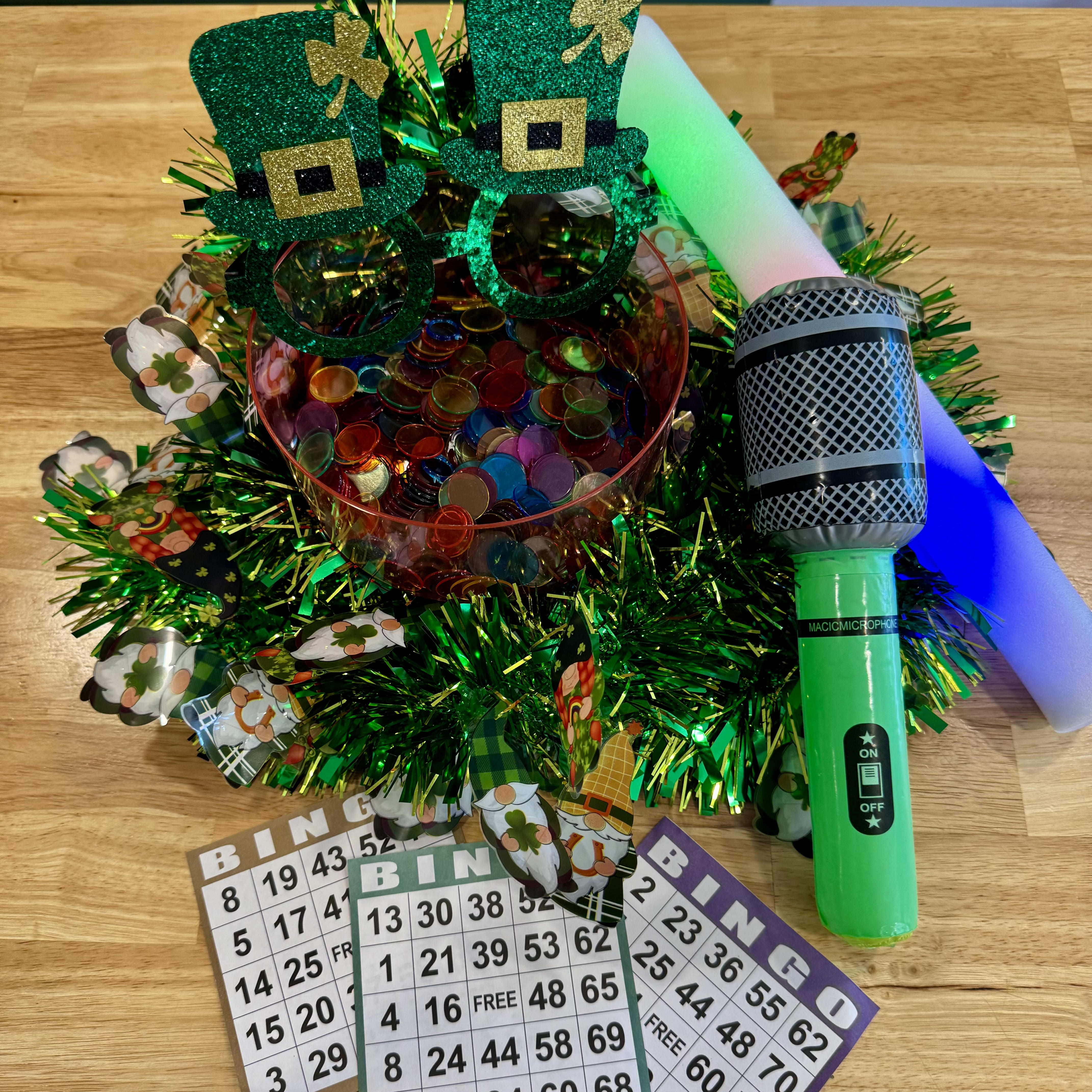 Bingo Night Flower Bouquet