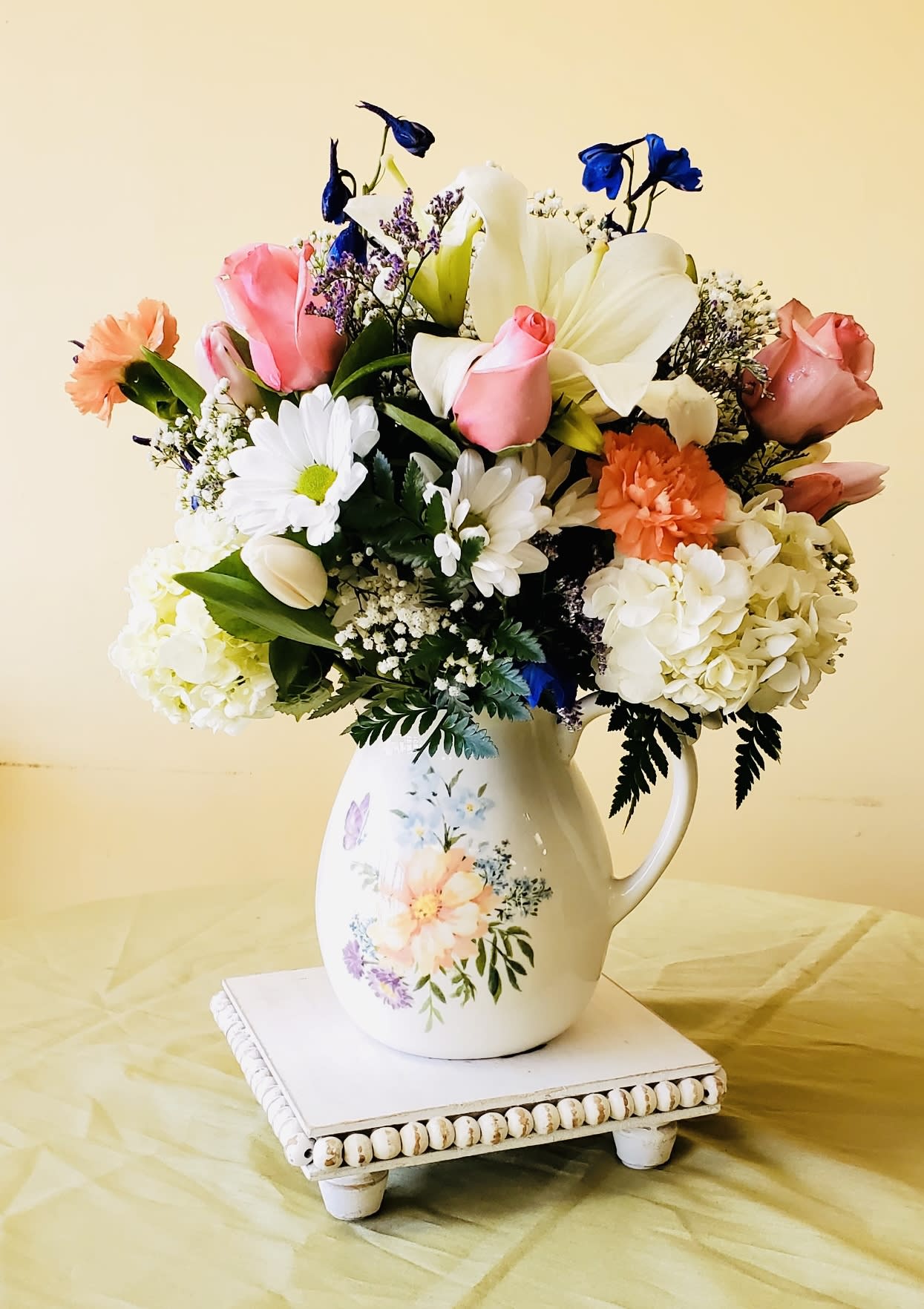 Garden Grace Pitcher Bouquet Flower Bouquet