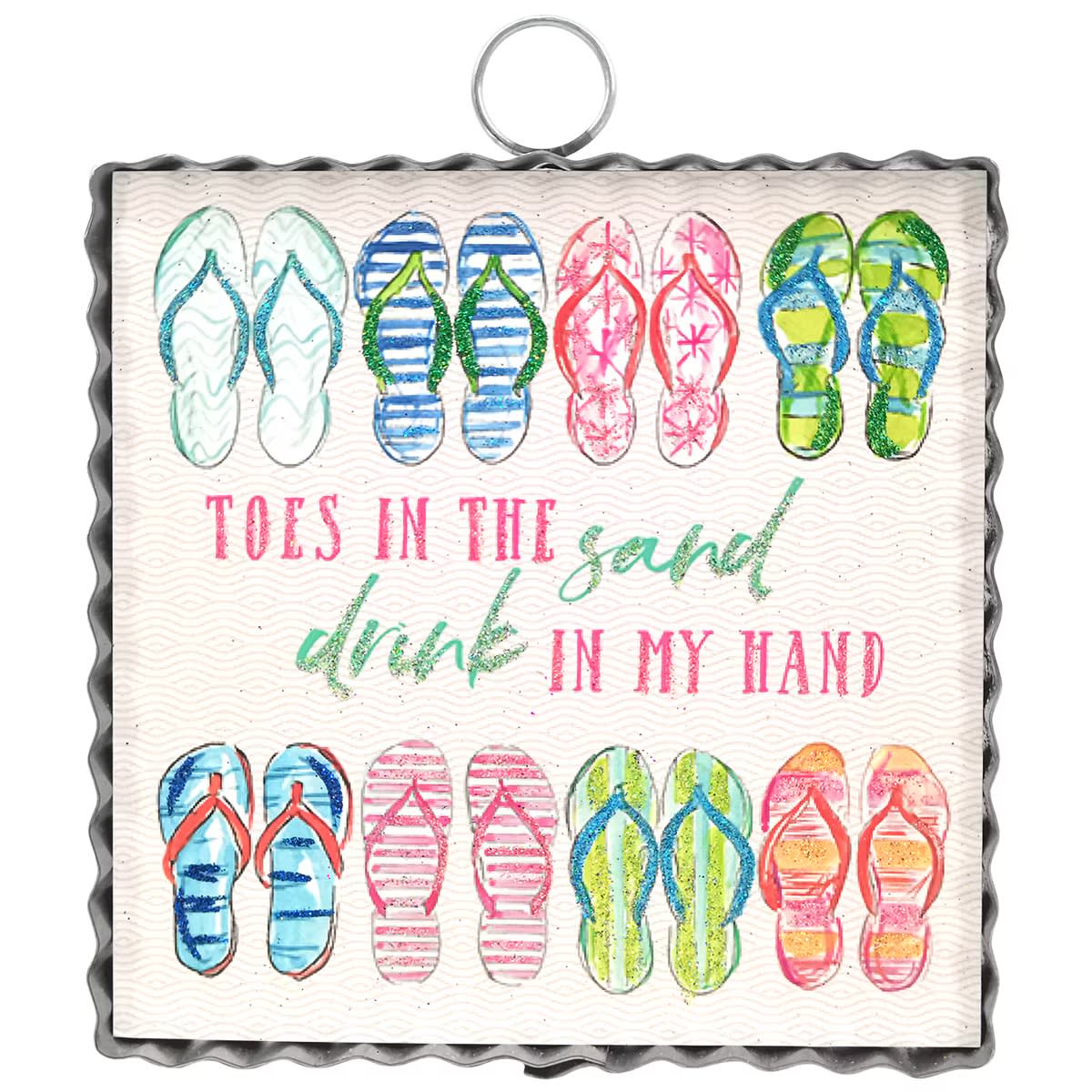 Mini "Toes in the Sand" Print