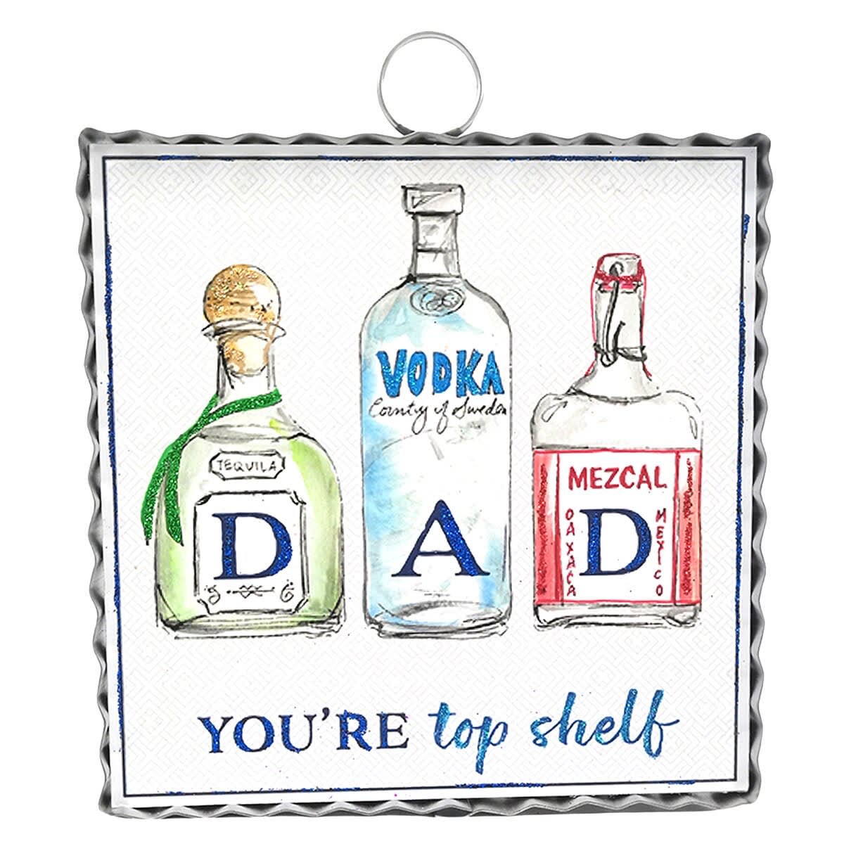 Mini Top Shelf DAD Print