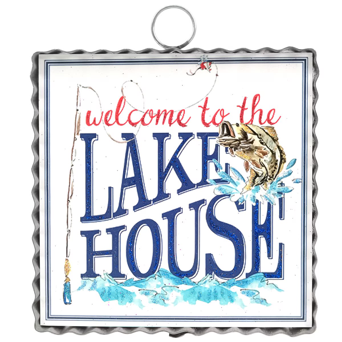 Mini "Welcome to the Lake" Print