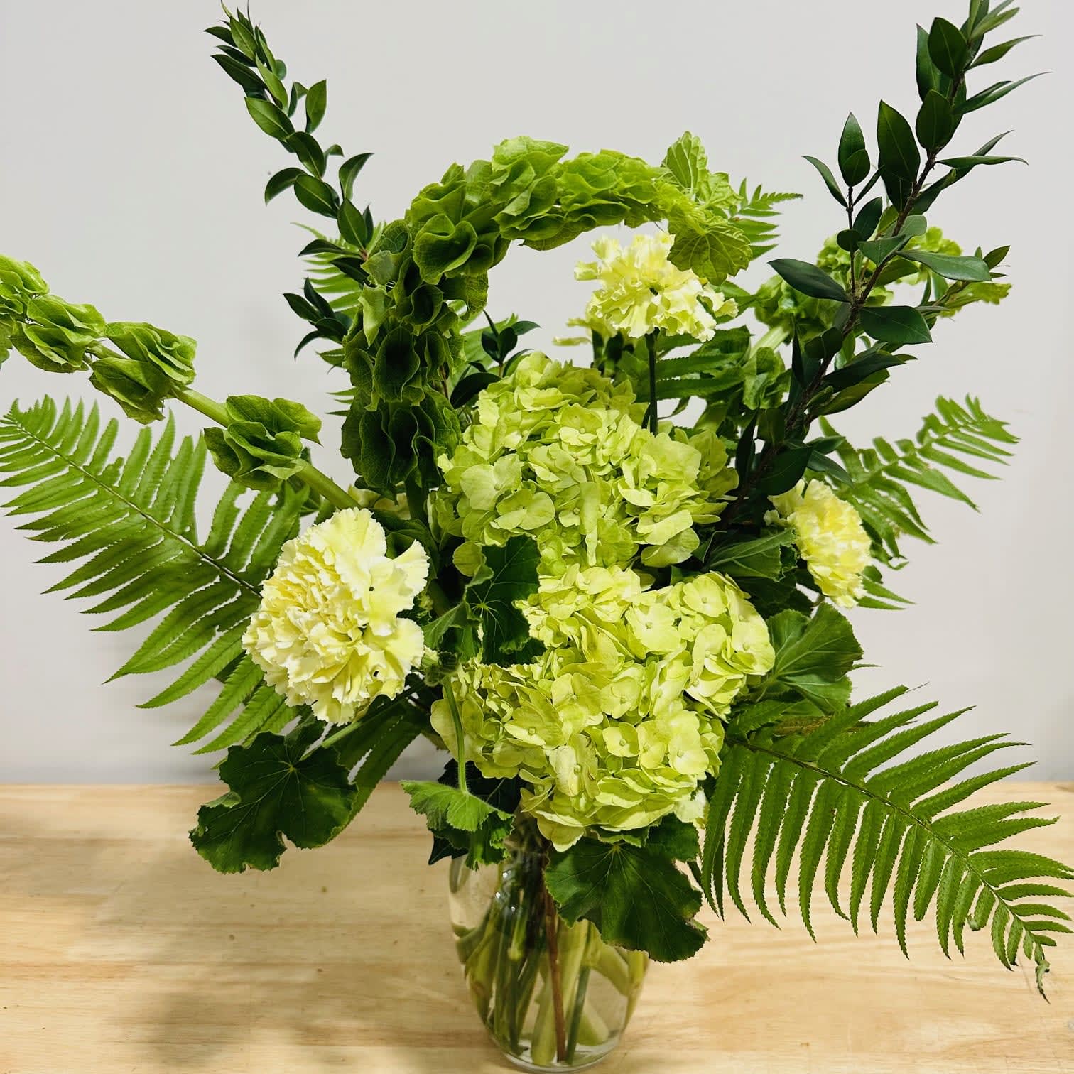 All the Greens Flower Bouquet