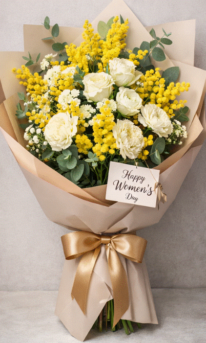 Powerful Woman Moon 498 Flower Bouquet