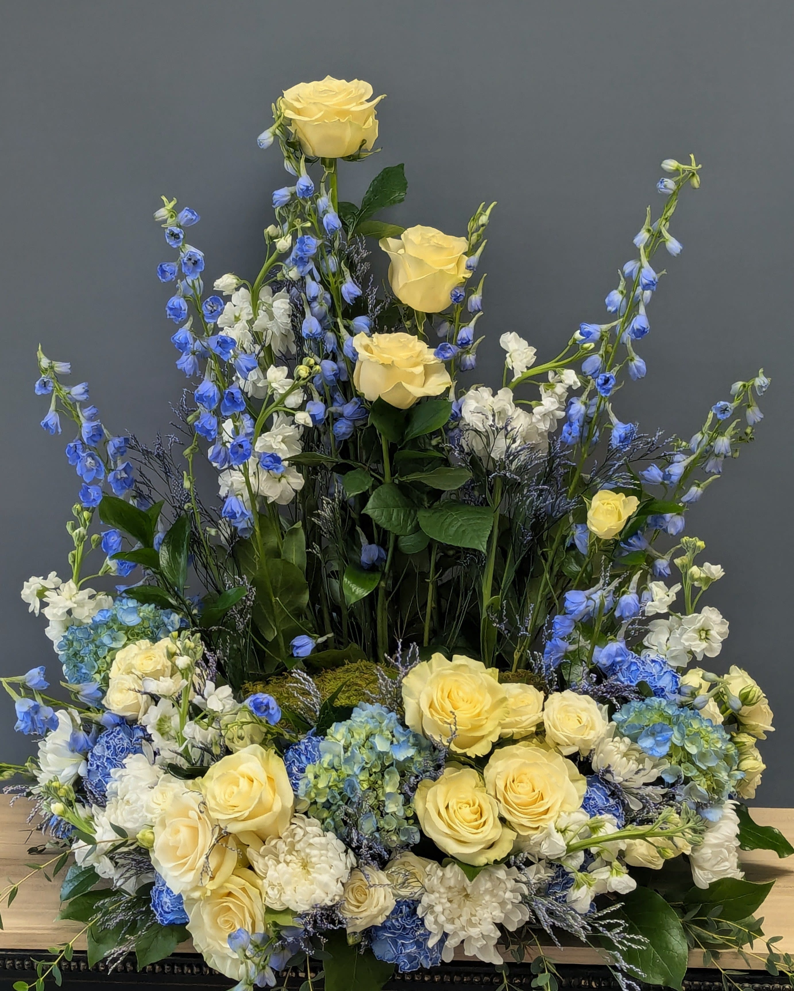 Blue Tranquility Urn Surround