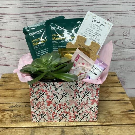 Thanks A Million Plant & Gift Set Flower Bouquet