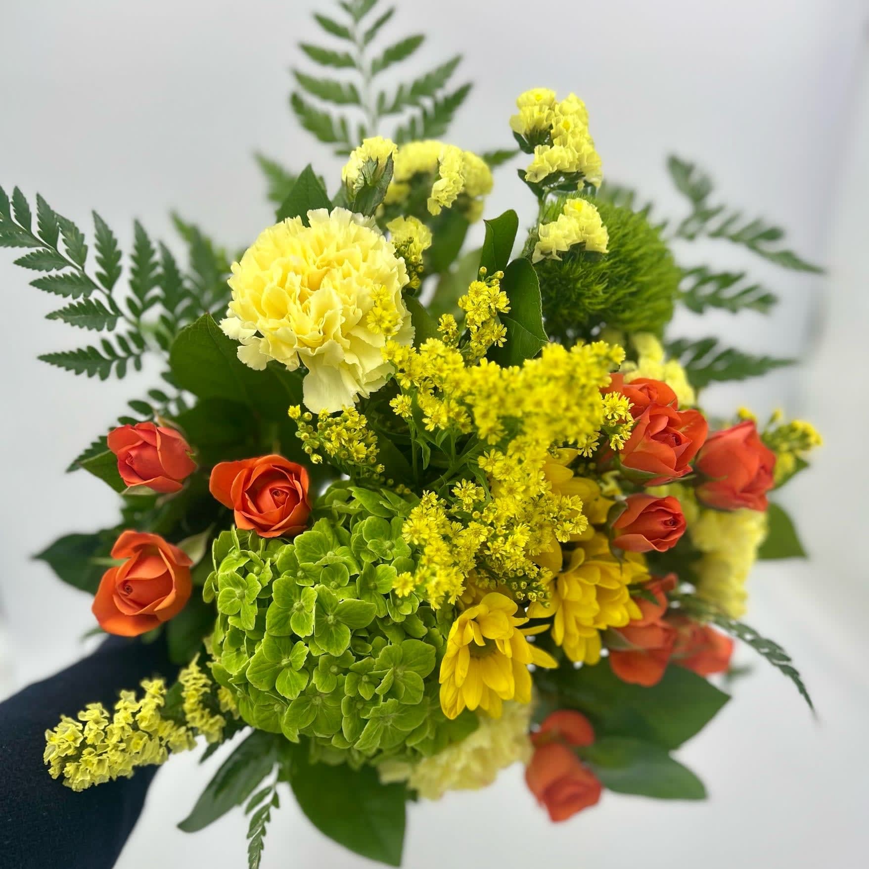 St. Patrick's Day Designer Choice Wrapped Bouquet