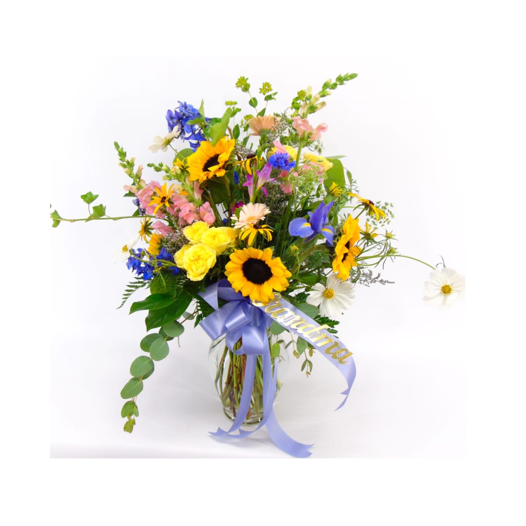Free Spirit Vase Bouquet Flower Bouquet