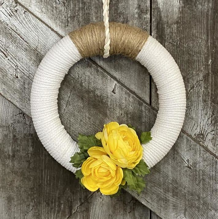 Woven Whimsy Silk (Artificial) Wreath
