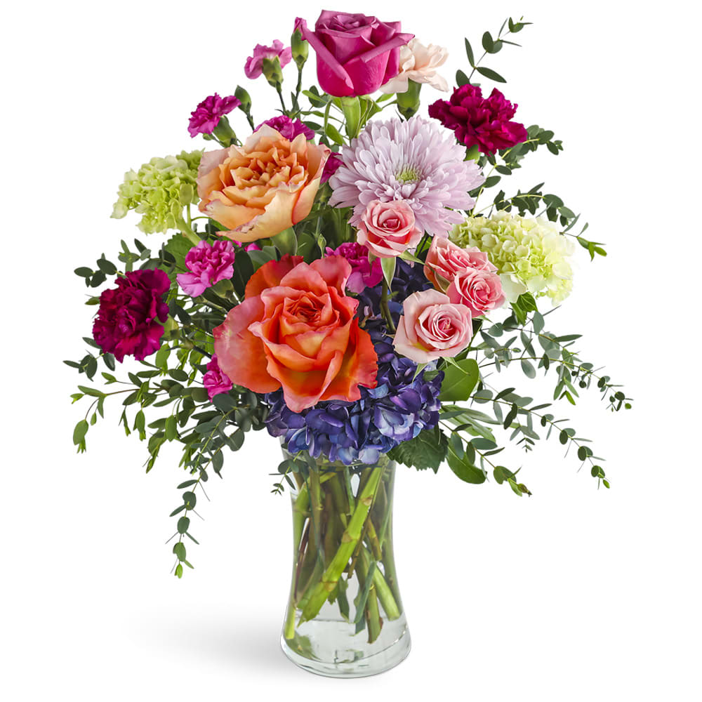Prismatic Harmony Flower Bouquet