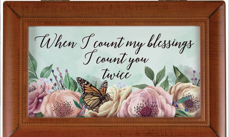 Music box brown rectancle