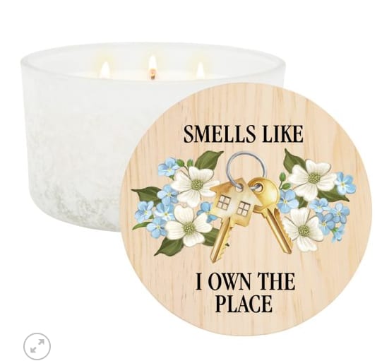"New Homeowner" 3-Wick Candle