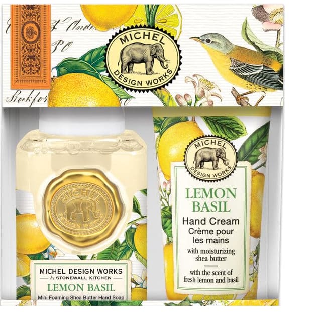 MDW Lemon Basil Handcare Gift set
