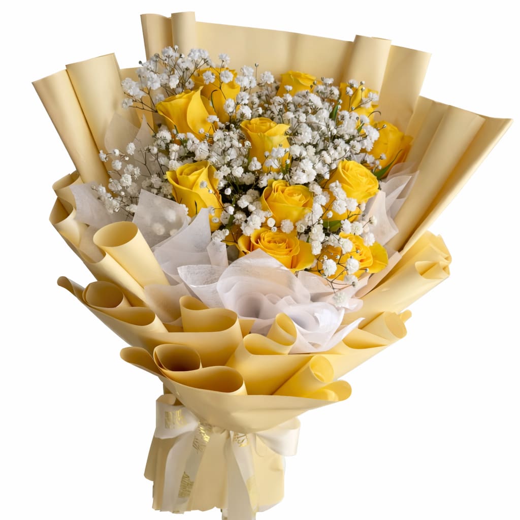 Golden Flower Bouquet