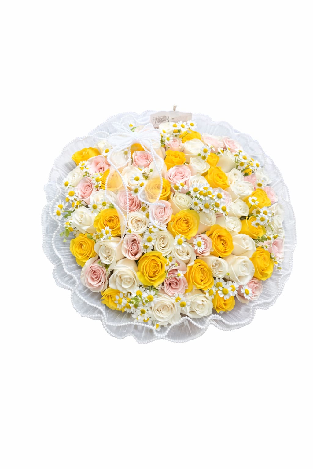 Pastel Sunshine Flower Bouquet