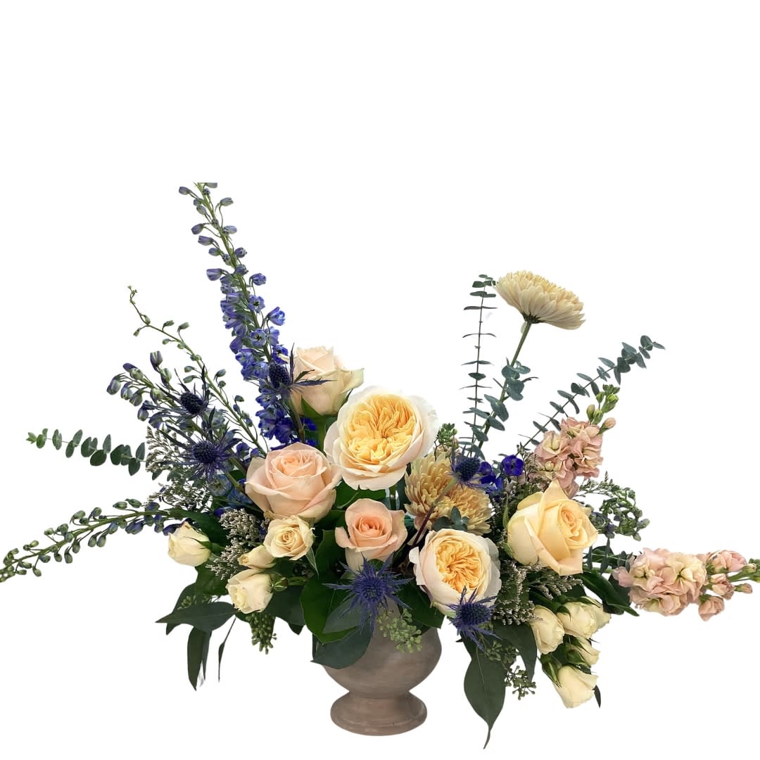 Peach & Bloom Flower Bouquet