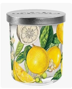 MDW Lemon Basil Decorative Glass Candle