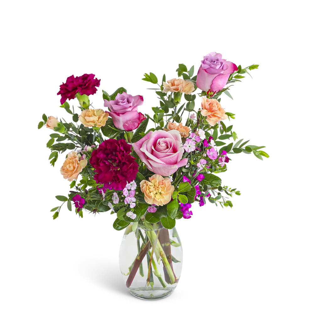 Berry Blush Flower Bouquet