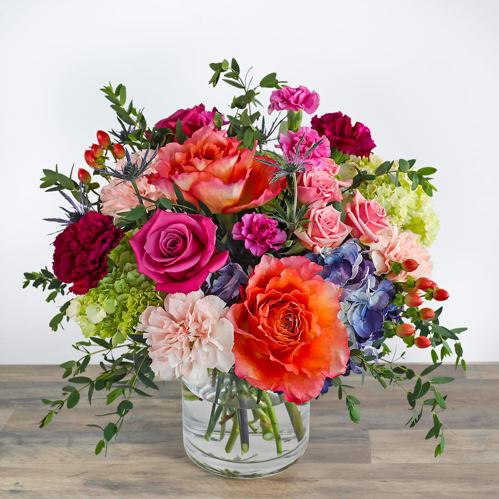 Prismatic Petal Party Flower Bouquet