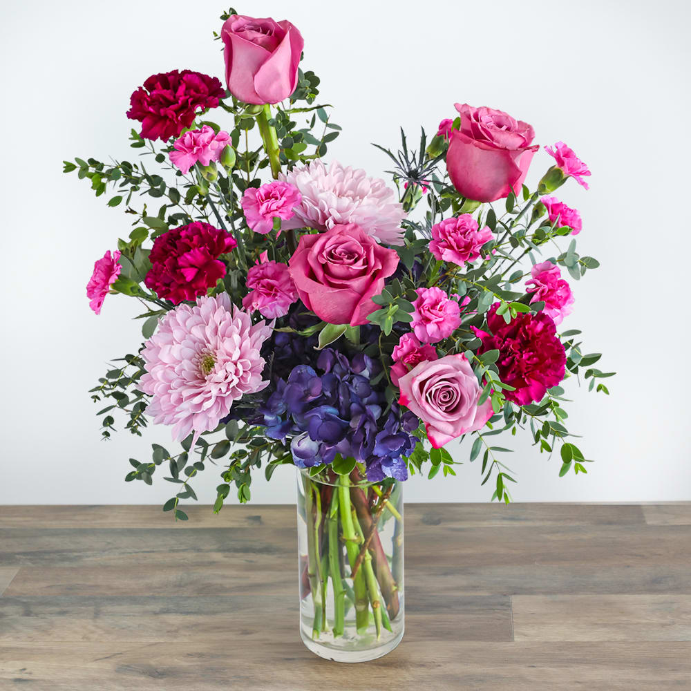 Magenta Moment Flower Bouquet