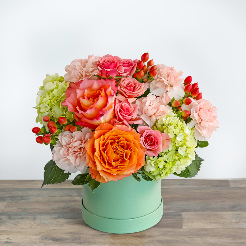 Coral Heritage Flower Bouquet