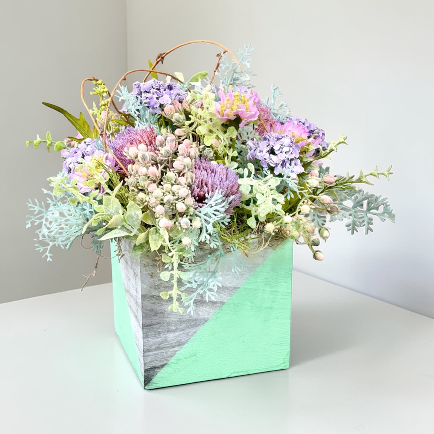 Frosted Lavender Cube