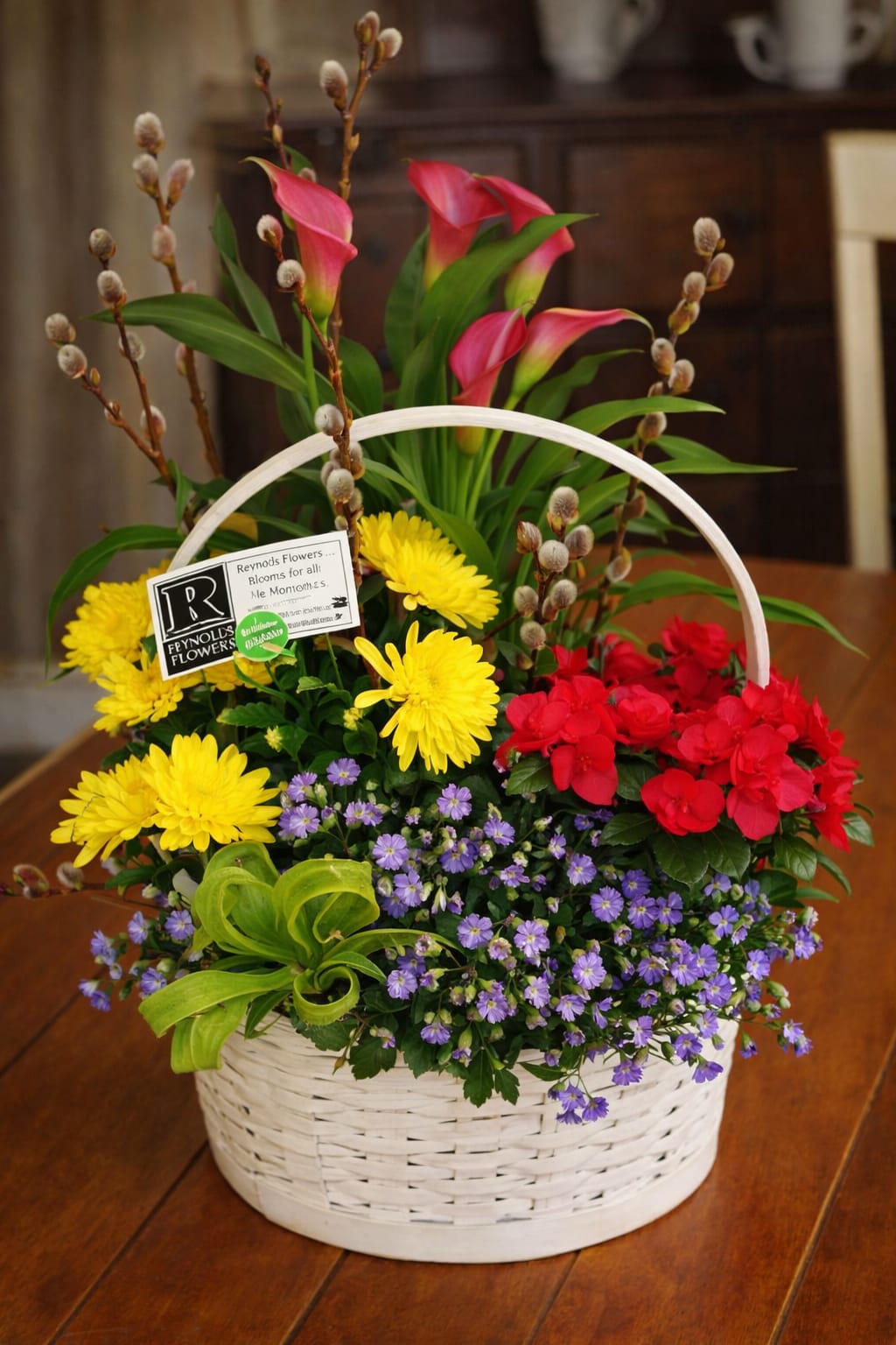 Spring Planter Flower Bouquet
