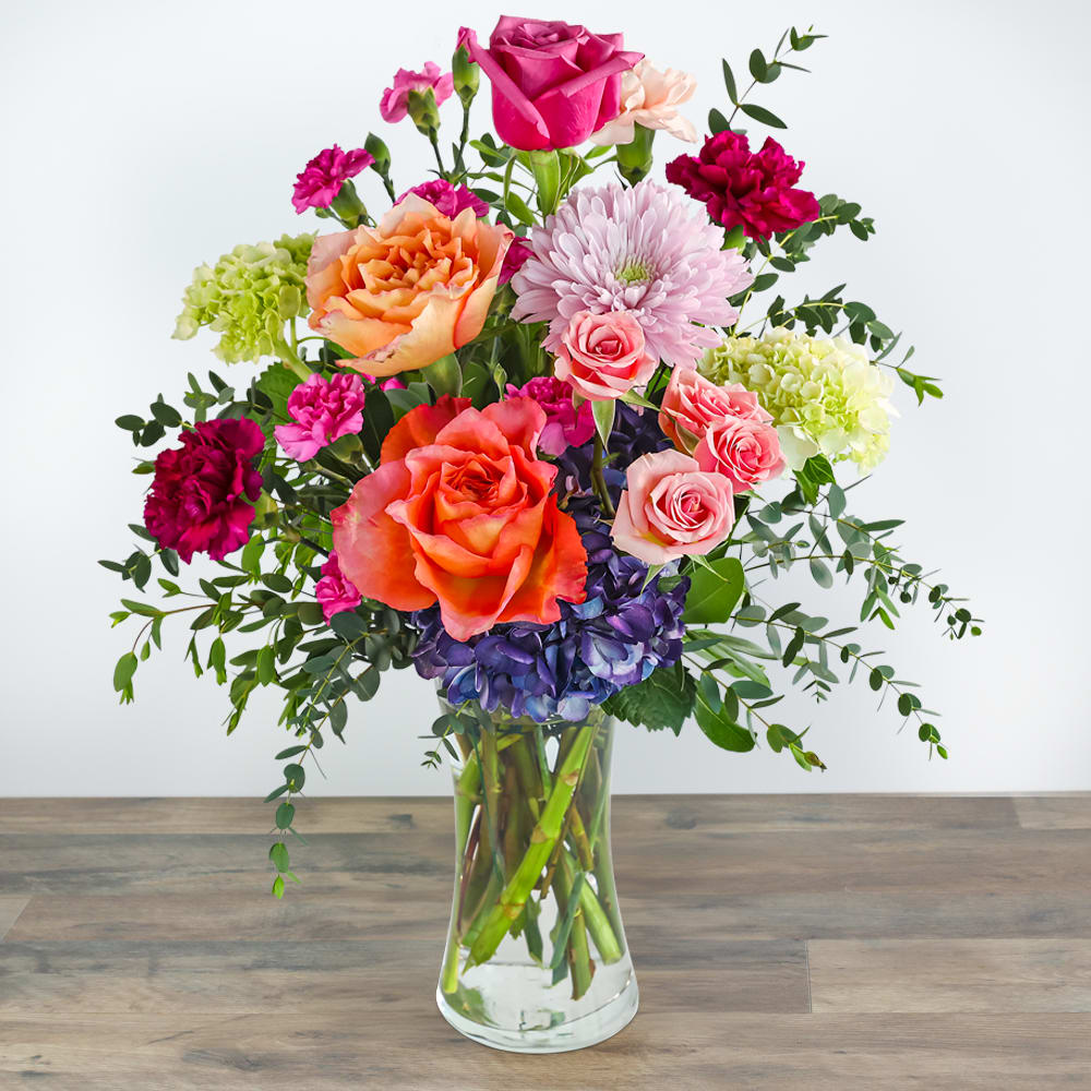 Prismatic Harmony Flower Bouquet