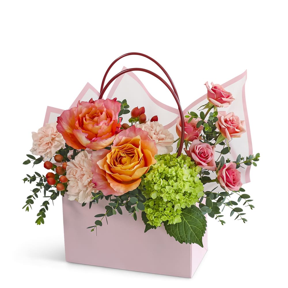Malibu Tote Flower Bouquet
