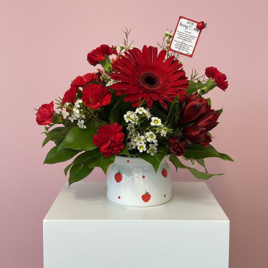 I love you BERRY MUCH Flower Bouquet