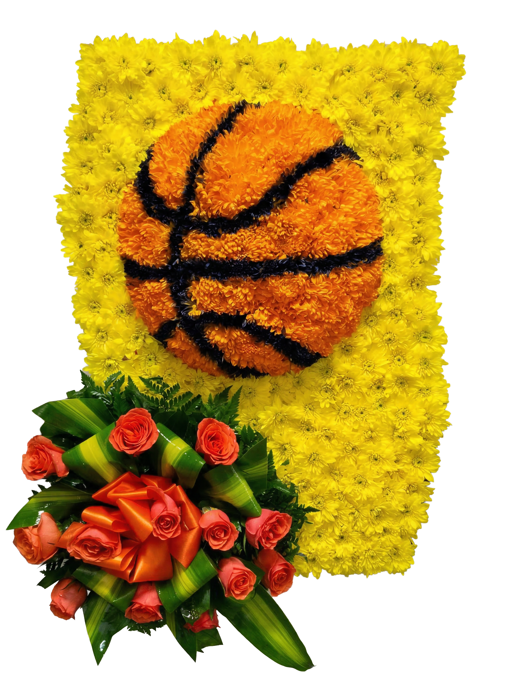 D-19 Bola de baloncesto con cinta impresa