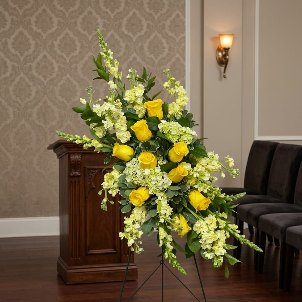 Golden Garden Easel Spray