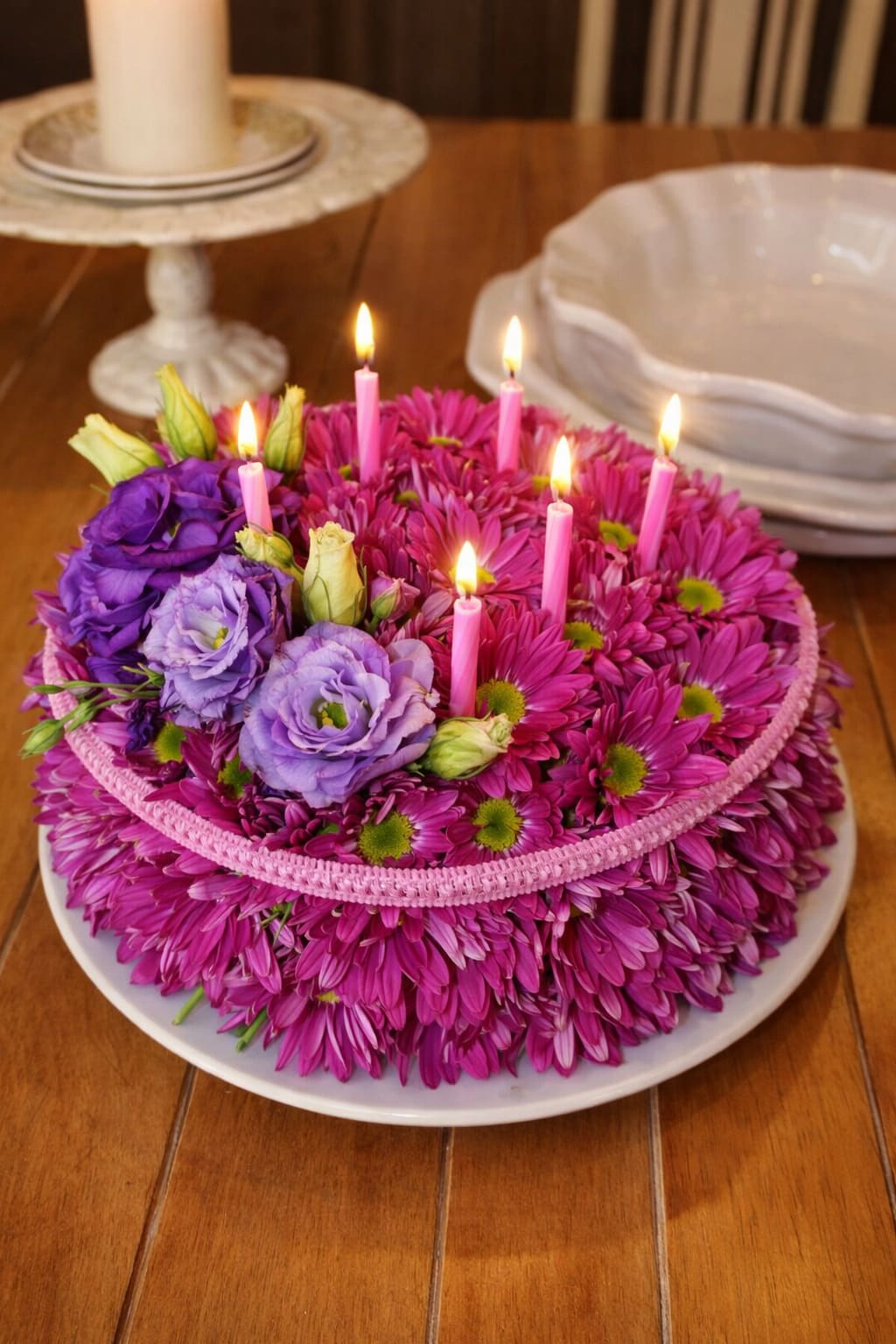 PURPLE PASSION CAKE Flower Bouquet