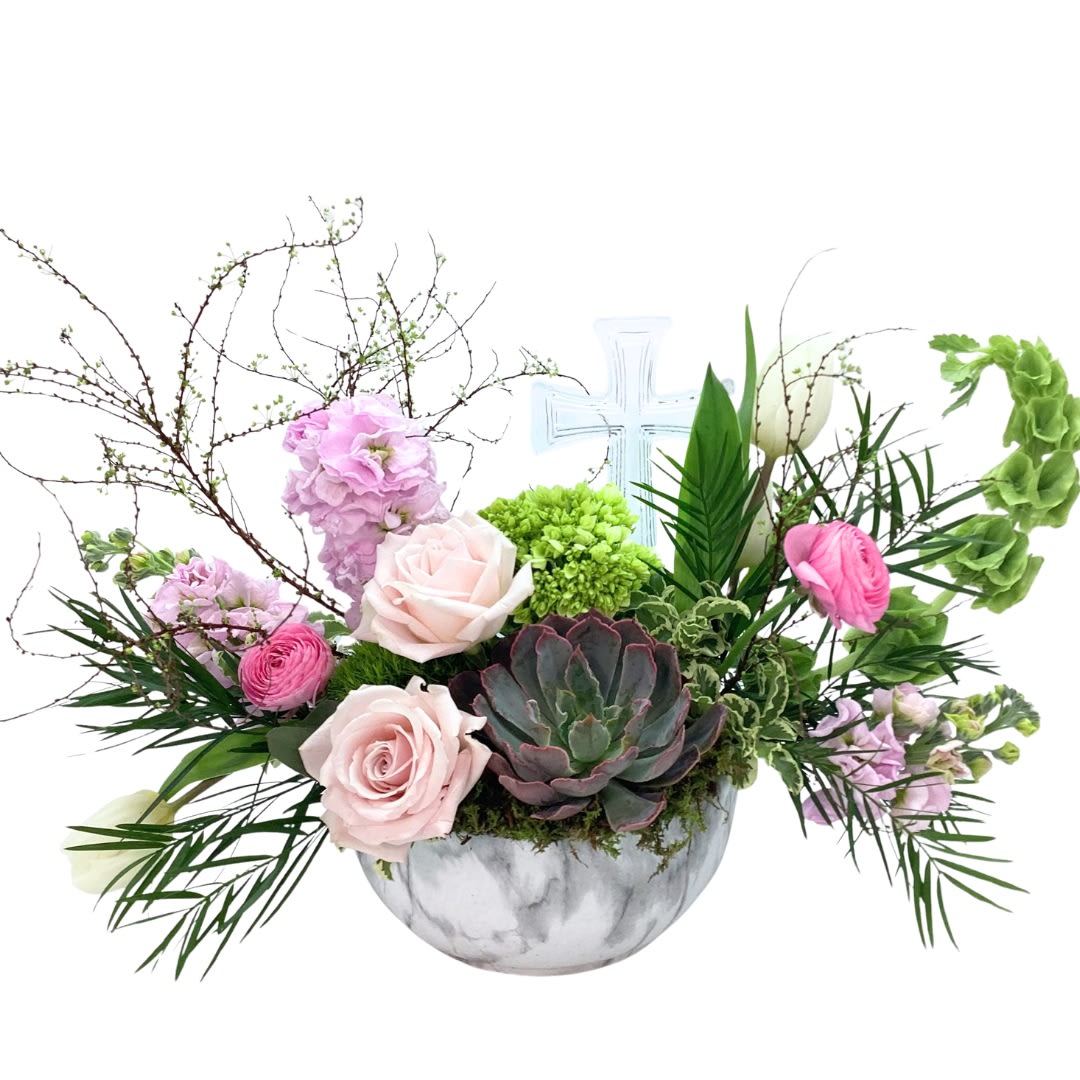 He Is Risen Flower Bouquet