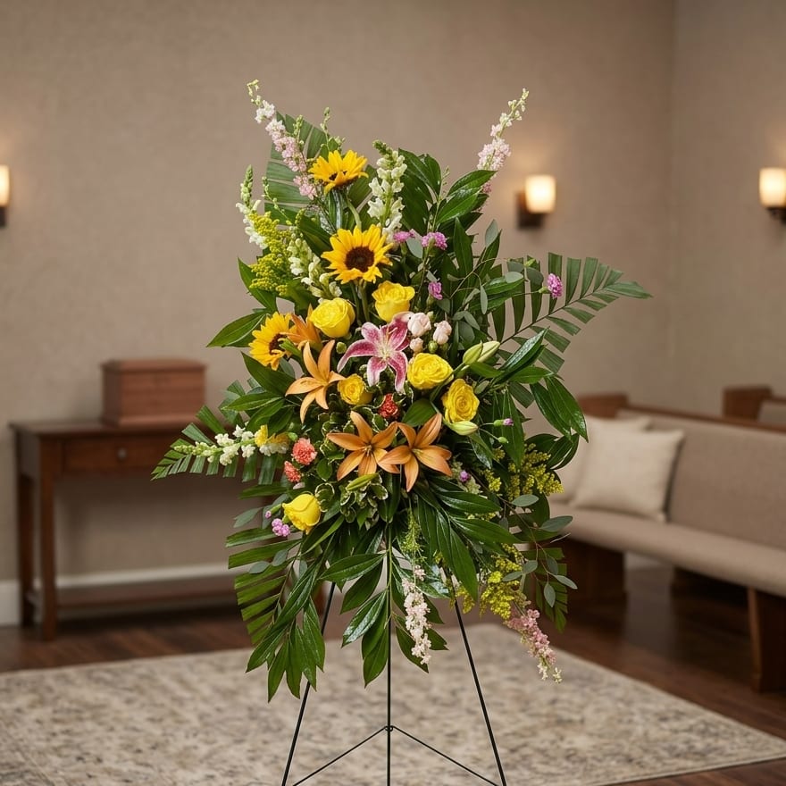 Tropical Inspired Easel Spray