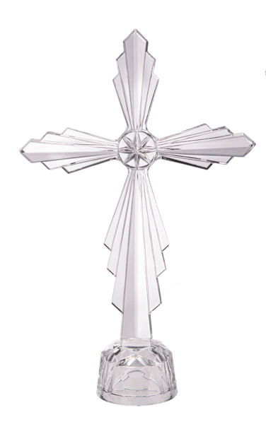 Clear Standing Cross