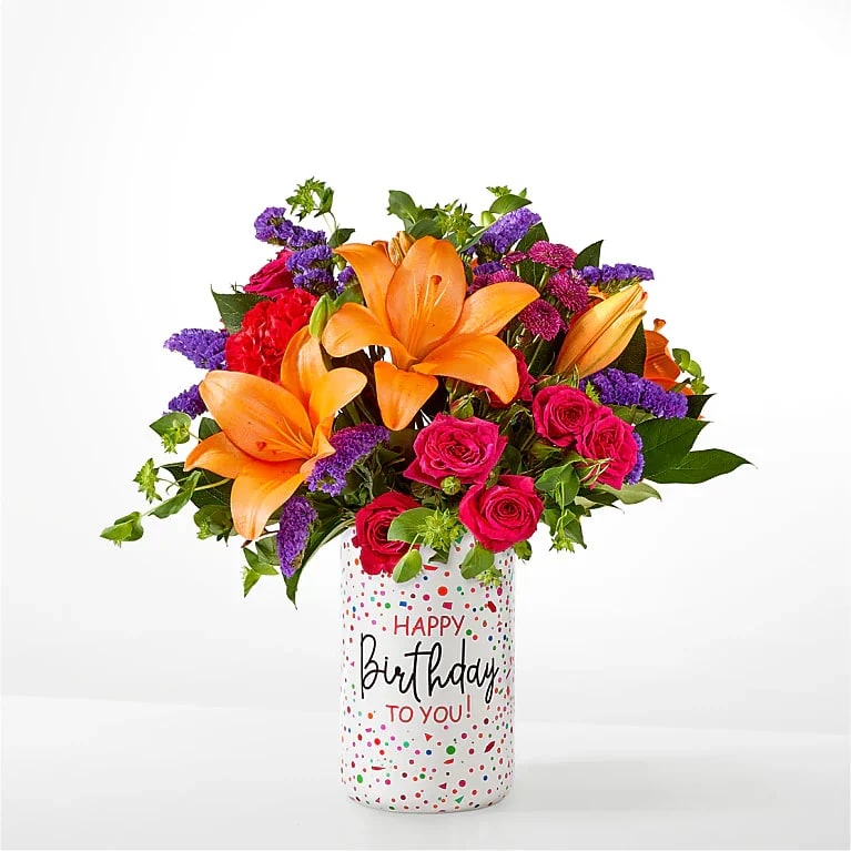 Birthday Palooza Bouquet Flower Bouquet