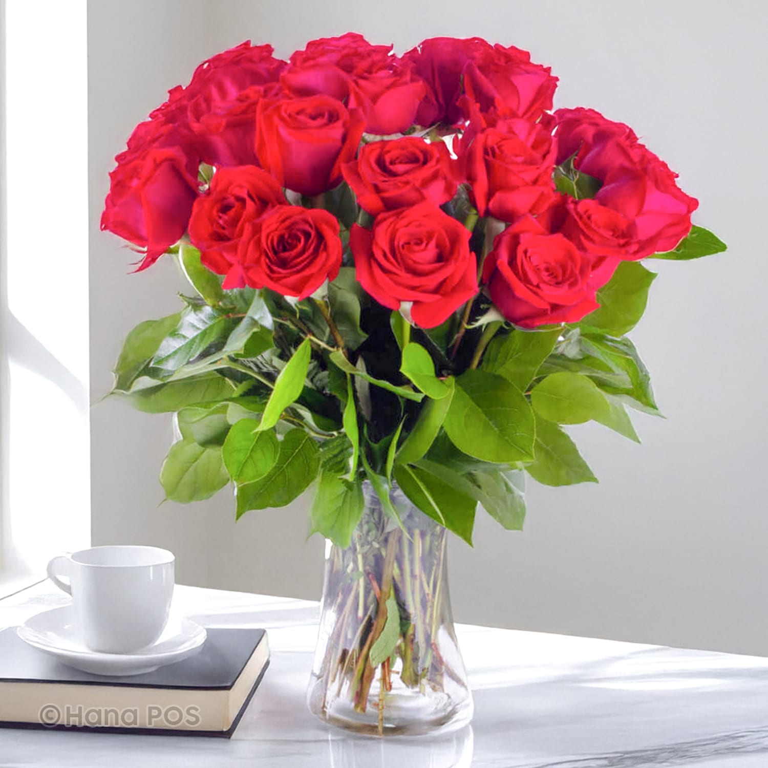 Timeless Red Roses Flower Bouquet