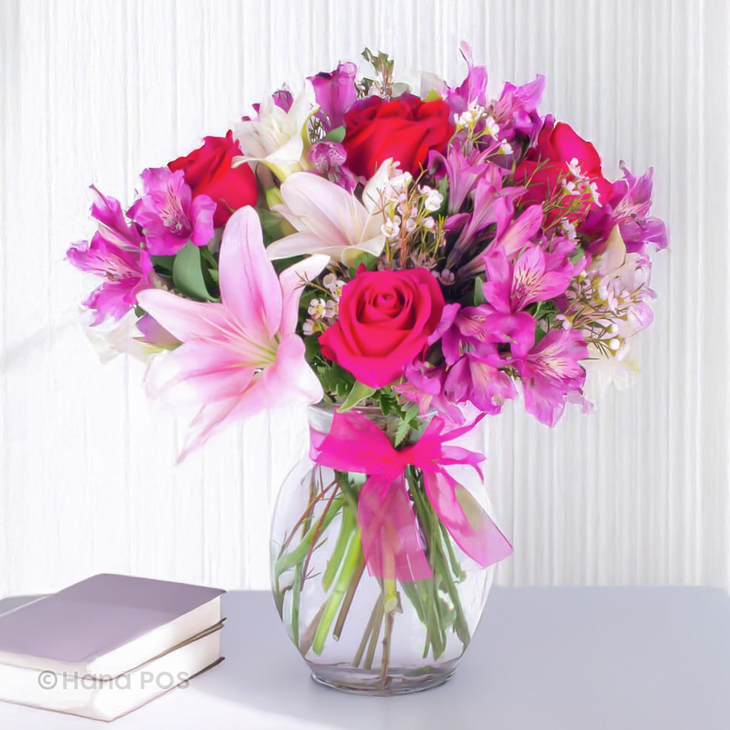 The Pink Flower Celebration Flower Bouquet